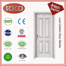 New Color! Low Carbon Steel Wooden Door JKD-X07 for Egypt